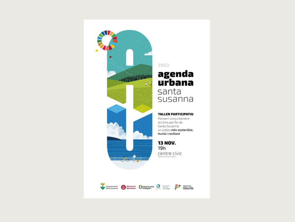 Procés participatiu: Cartell Agenda Urbana Santa Susanna